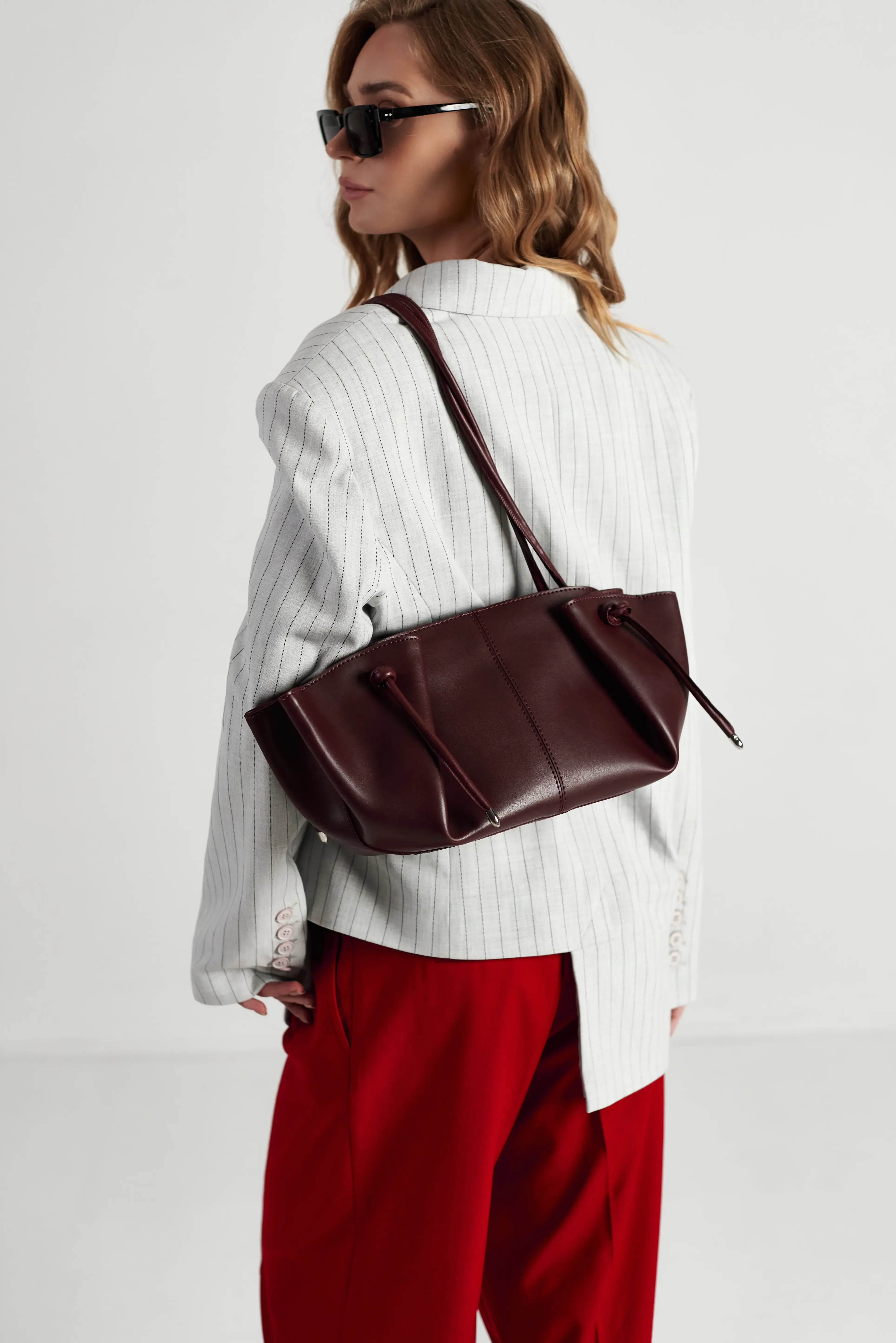 TULIP BAG NEW BURGUNDY
